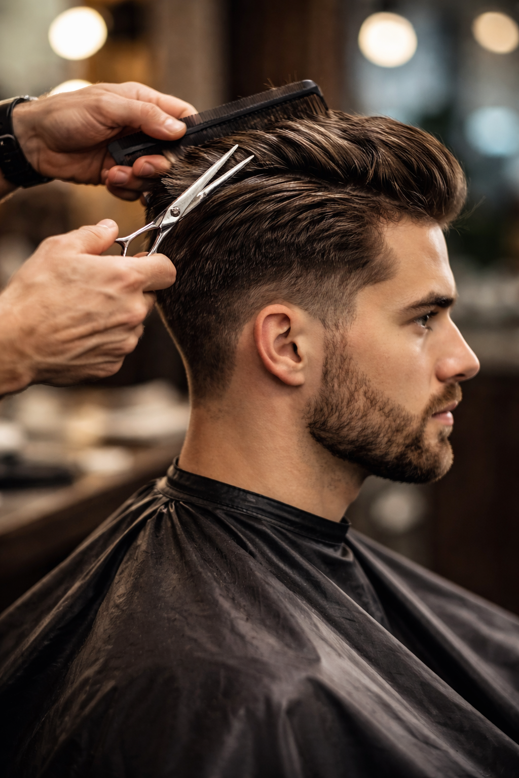 Men's haircut